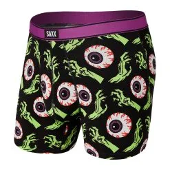 SAXX Daytripper Boxer Brief With Fly - Green Zombie Apocalypse