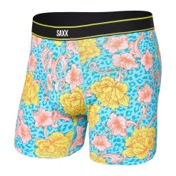 SAXX Daytripper Boxer Brief With Fly - Hyper Damask/Blue