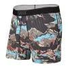 SAXX Quest Boxer Brief With Fly - Black Mountainscape