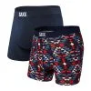 Saxx Vibe Boxer Brief - 2 Pack - El Dorado/Navy