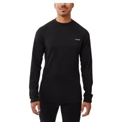 Kombi B2 Merino Blend Men's Crew Neck Top - Black