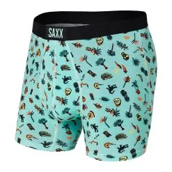 SAXX Vibe Boxer Brief - Mint Remote Island