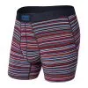 Saxx Vibe Boxer Brief - Blue Vibrant Stripe
