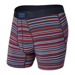 Saxx Vibe Boxer Brief - Blue Vibrant Stripe