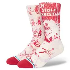 Stance Grinch Every Who Crew Socks