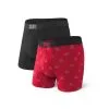 SAXX Vibe Boxer Brief - 2 Pack - Black/Holiday Errand