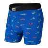 SAXX Ultra Fly Boxers - Peak Blue Bite Me