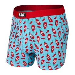 SAXX Undercover Boxer Brief With Fly - Blue Main Squeeze