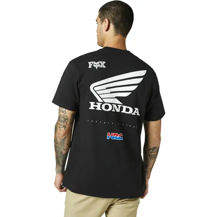 Fox Racing Honda Wing Men's Tee 2 Fox Racing Honda Wing Men's Tee - Image 2