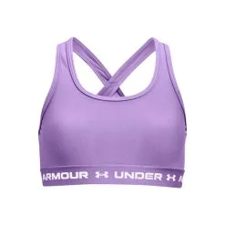 Under Armour Crossback Mid Solid Girl's Sports Bra