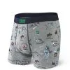 SAXX Vibe Boxer Brief - Grey Mountain High