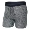 SAXX Platinum Boxer Briefs With Fly - India Ink Flora Sketch