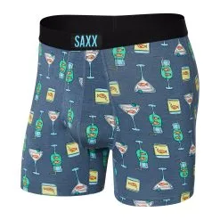 SAXX Ultra Fly Boxers - Nautical Nightcap