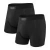 SAXX Ultra 2-Pack Men's Boxer Brief - Black/Black