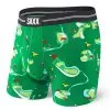 SAXX Ultra Fly Boxers - Green Putt Putt