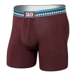 SAXX Vibe Boxer Brief - Plum Heather/Sweater WB