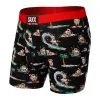 SAXX Ultra Fly Boxers - Black Chillaxin Santa
