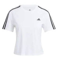 Adidas Essentials 3-Stripes Women's Cropped Tee