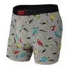 SAXX Vibe Boxer Brief - Grey Puffers