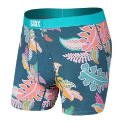 SAXX Ultra Fly Boxers - Storm Blue Cool Muu Muu