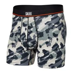 Saxx Non-Stop Boxer Brief With Fly - Pop Grunge Camo