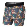 SAXX Quest Boxer Brief With Fly - Dark Denim A Ok Frame