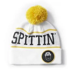 Spittin Chiclets Spittin' Chiclets Script Beanie - White