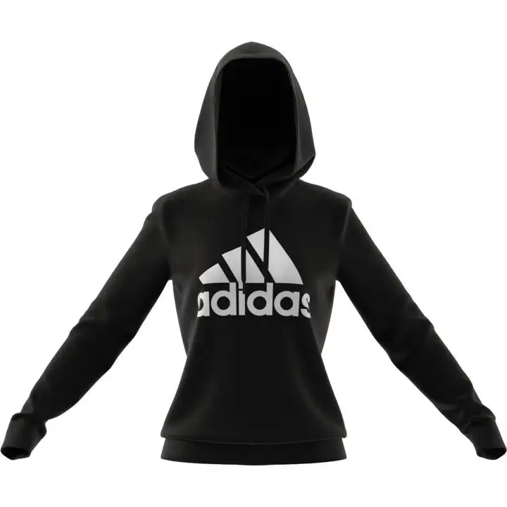 Adidas BL Ft Women's Hoodie - Black/White 1 Adidas BL Ft Women's Hoodie - Black/White