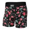 SAXX Daytripper Boxer Brief With Fly - Red Holiday Spirit
