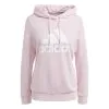 Adidas Essentials Relaxed Logo Women's Hoodie - Pink