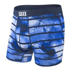 SAXX Vibe Boxer Brief - Navy Tie Die Stripe