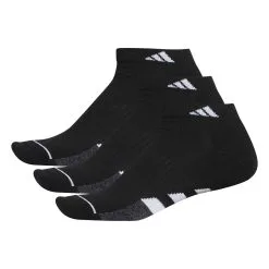 Adidas Cushioned II Men's Low Cut Socks Black - 3-Pack