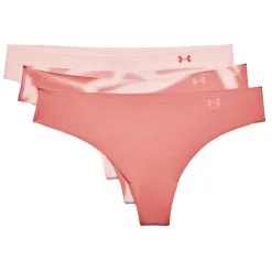 Under Armour Pure Stretch Printed Women's Thong Underwear - 3-Pack