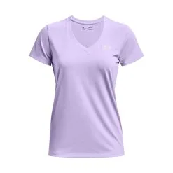 Under Armour Tech Women's Short Sleeve V-Neck Tee - Solid