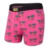SAXX Ultra Fly Boxers - Pink Banana Hammock