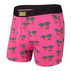 SAXX Ultra Fly Boxers - Pink Banana Hammock