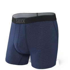 SAXX Quest Boxer Brief With Fly - Midnight Blue Li