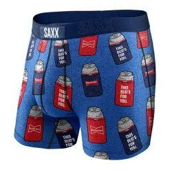 Saxx Vibe Boxer Brief - Blue Bud Koozies