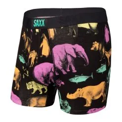 Saxx Vibe Boxer Brief - Black Endangered