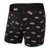 SAXX Undercover Boxer Brief With Fly - Black Ice Cream Sandwich