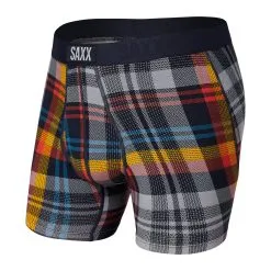SAXX Ultra Fly Boxers - Multi Free Fall Plaid