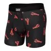 SAXX Undercover Boxer Brief With Fly - Oh Snap/Black