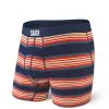 SAXX Ultra Fly Boxers - Navy Banner Stripe