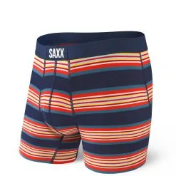 SAXX Ultra Fly Boxers - Navy Banner Stripe