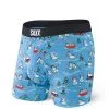SAXX Vibe Boxer Brief - Blue Pucking Awesome