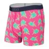 SAXX Quest Boxer Brief With Fly - Pink Sail Away